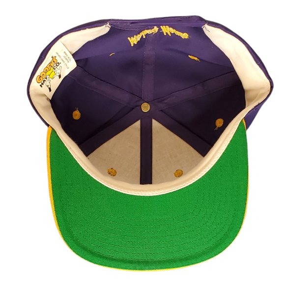 Vintage 90s Rare Goofy Hat Co. Mickey Mouse Snapback Cap in Navy NWOT - Picture 4 of 4